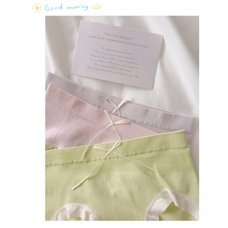 Quần lót nữ-Quần lót cotton thoáng khí co giãn 4 chiều Lylylorem QL211