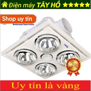 [GIAN HÀNG UY TÍN] [HÀNG CHÍNH HÃNG] Đèn sưởi 4 bóng âm trần – H4B