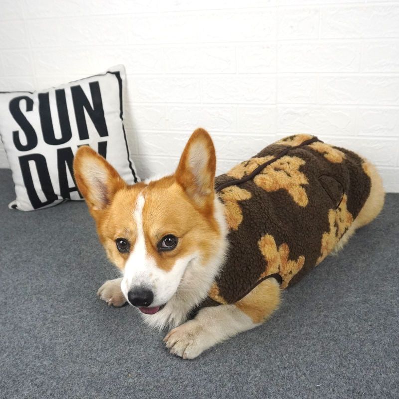 Áo Khoác Giữ Ấm Dày Dặn Phong Cách Phương Tây Cho Thú Cưng