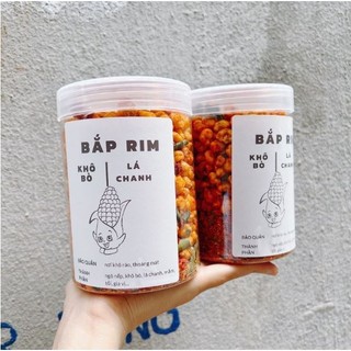 Ngô cay bắp rim khô bò lá chanh 250gr