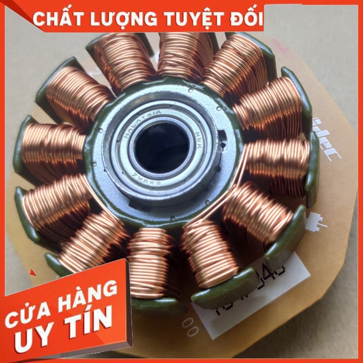 Đầu quạt BLDC 12V - Lắp quạt chạy acquy 9V - 18V