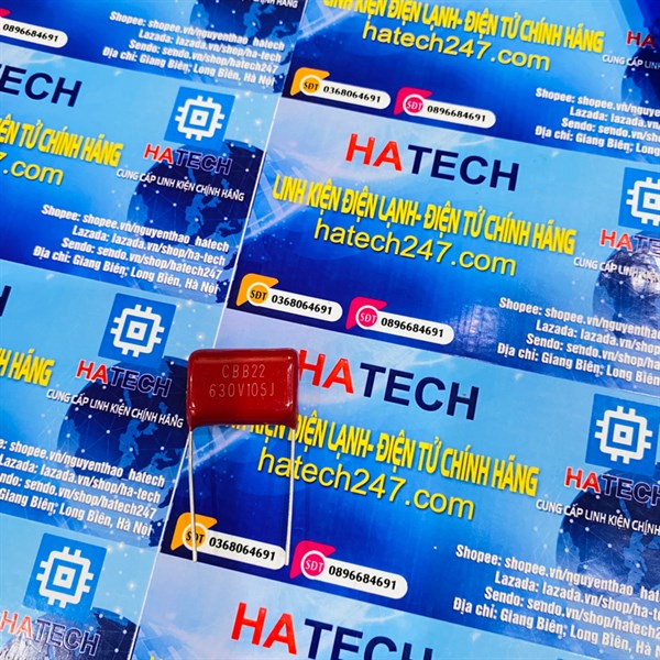Tụ CBB 630V 105J 1uF 25mm