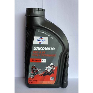 Nhớt FUCHS SILKOLENSE 10W40 Cao Cấp Cho Xe Số Và Côn Tay