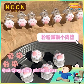※noon※ kẹp tóc hình chân mèo dễ thương