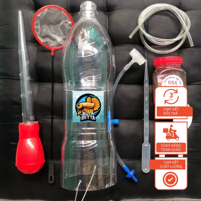 Combo Bộ Ấp Artemia Cho Cá Con