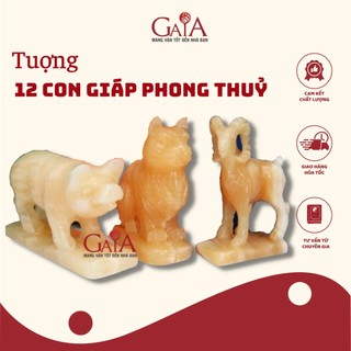 Tượng 12 con giáp phong thuỷ hàng tự nhiên tạc tay | Tượng phong thuỷ