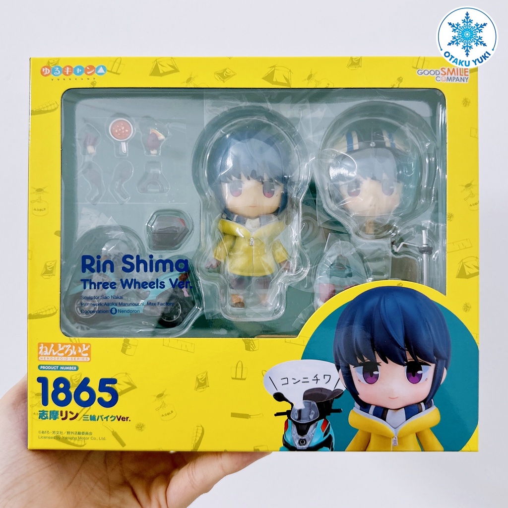 Mô Hình Nendoroid Rin Shima: Trike Ver - Nendoroid 1865 Laid-Back Camp
