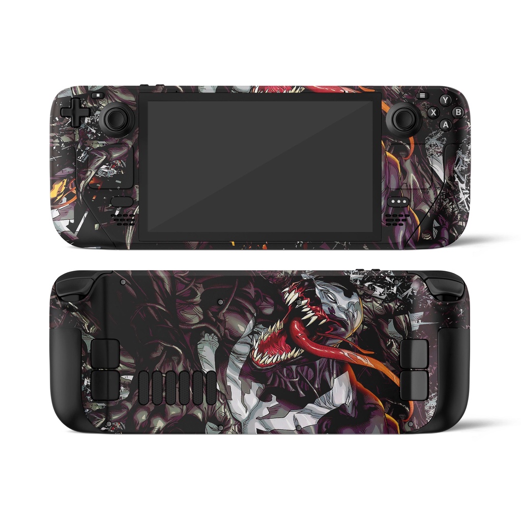 Skin dán Steam Deck mẫu Venom (Đã cắt sẵn chi tiết, dễ dán)