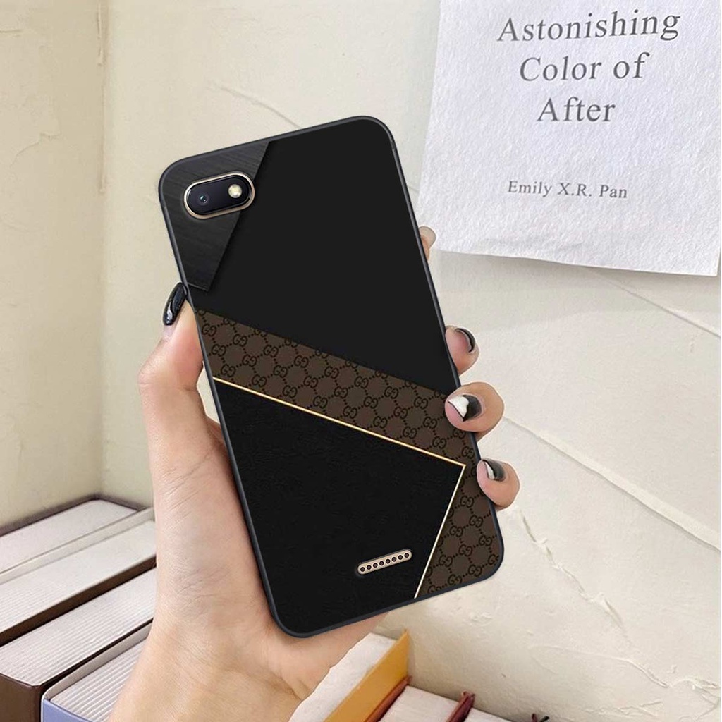 Ốp lưng Xiaomi Redmi 4A / 5A / 6A hình họa tiết thương hiệu thời trang cao cấp