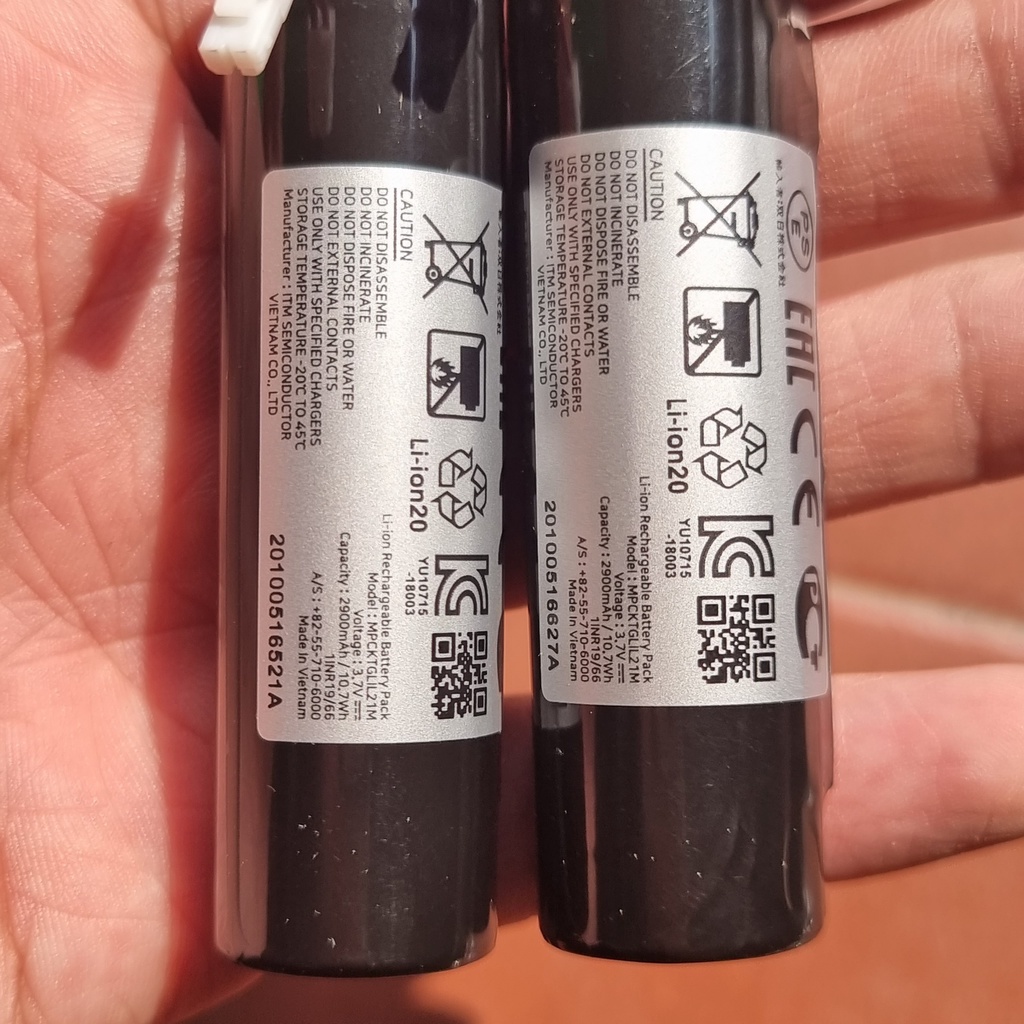 Pin 18650 LG MH1 Hàng New Chính Hãng 3200mAh Xả 10A Kèm Mạch Bảo Vệ