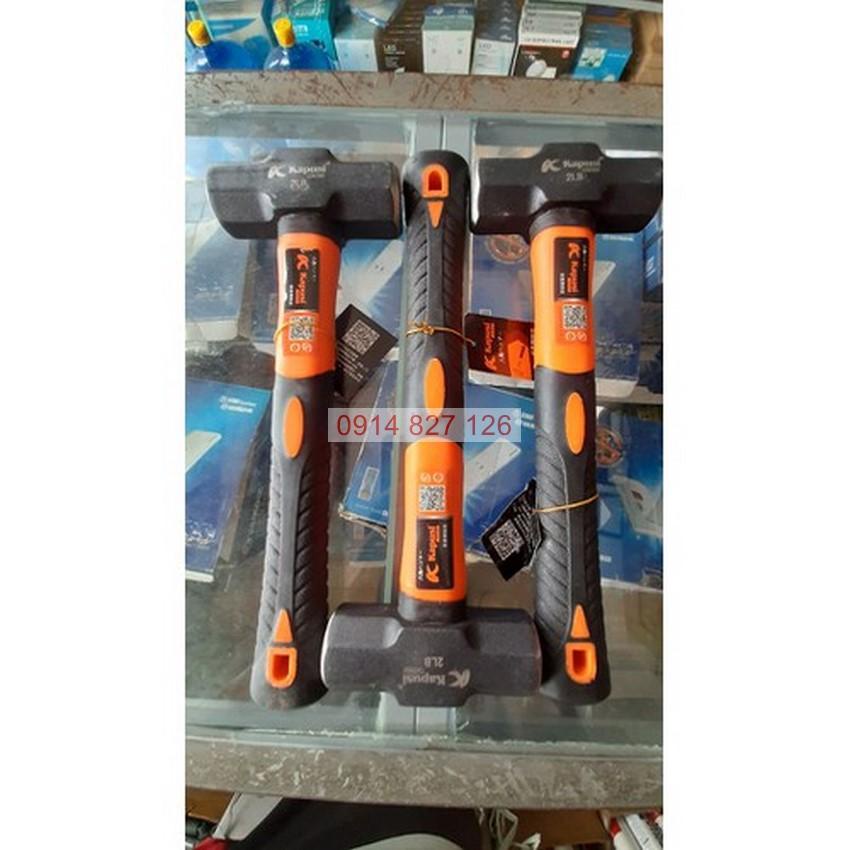 Búa tạ lục giác 2 đầu KAPUSI Nhật Bản cỡ 2.7-3.6-4.6kg,  thép cao cấp, tay cao su, Bh 12 thángKouritsu Official Store