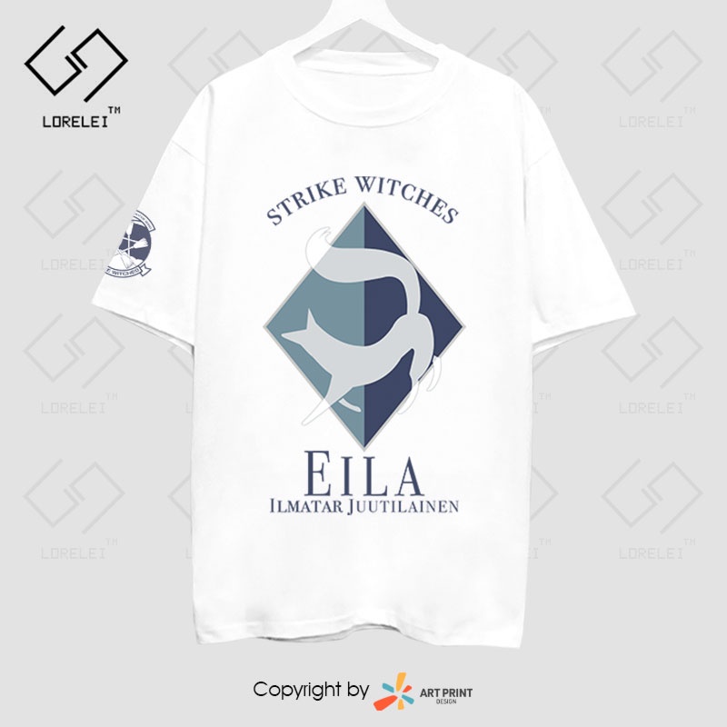 Áo thun Strike Witches: Road to Berlin Eila Ilmatar Juutilainen  ngắn tay