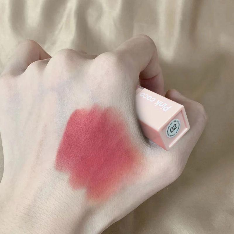 Son Sáp Tông Nhung Lì Đào Hồng Sữa Không Phai Màu