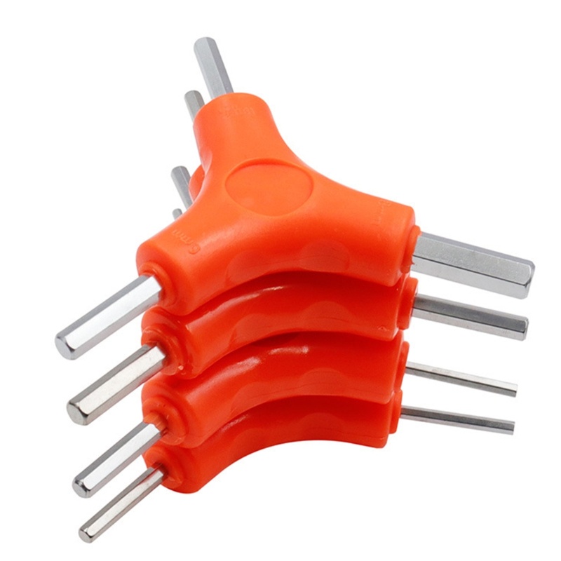 Cờ Lê Lục Giác Chữ Y 3 Trong 1 2.5 / 3 / 4 / 5 / 6 / 8mm Hỗ Trợ Sửa Chữa Xe Đạp