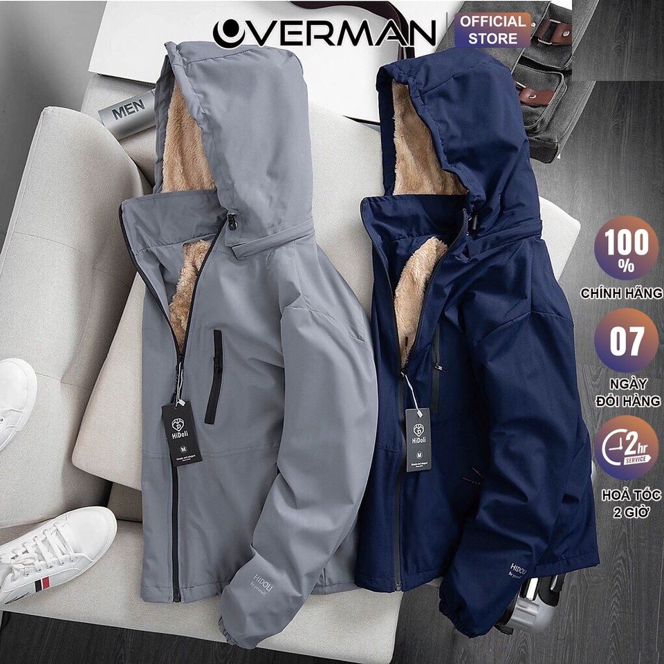 Áo gió nam nữ lót lông vải gió cao cấp phủ Nano tráng bạc unisex chống nước ngăn tia UV AG02 - OVẺMAN