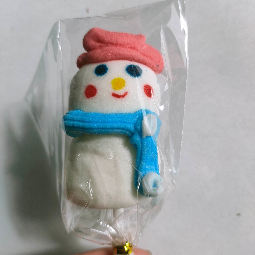 Kẹo que Hạnh Phúc, Quà tặng Handmade, kẹo theo mẫu, thủ công, nghệ thuật hình ông già noel, người tuyết