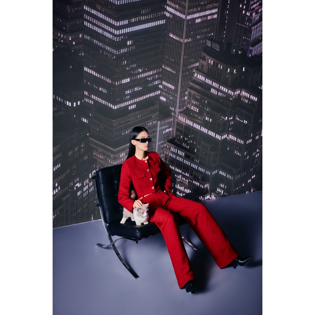 Quần suông ống rộng ÀTOUS DAKOTA chất liệu cao cấp thiết kế tôn dáng trẻ trung sang trọng