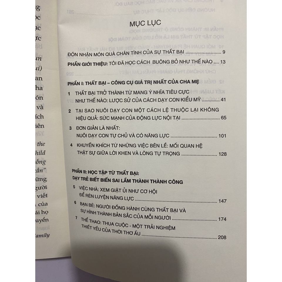 Sách - Làm thế nào để dạy con thành công (Món quà của sự thất bại)