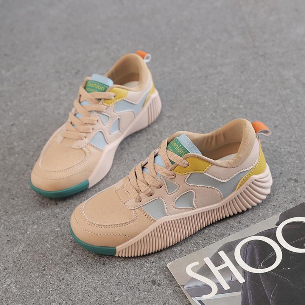 Giày Thể Thao Nữ, Thông Hơi, Chất Liệu Vải Dệt Cao Cấp Hot Trend 2023