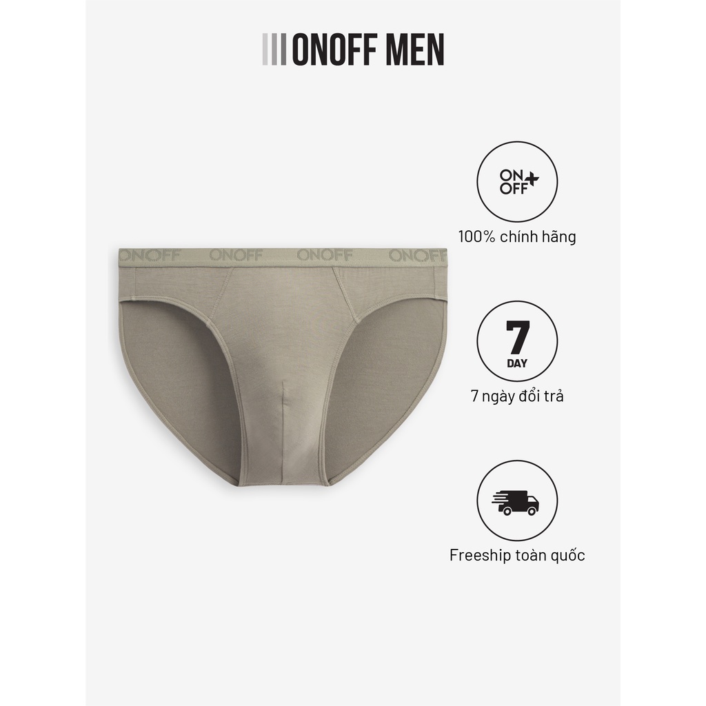 Quần lót nam dáng tam giác chất liệu tơ Visco cao cấp 18UQ22A006 chính hãng ONOFF