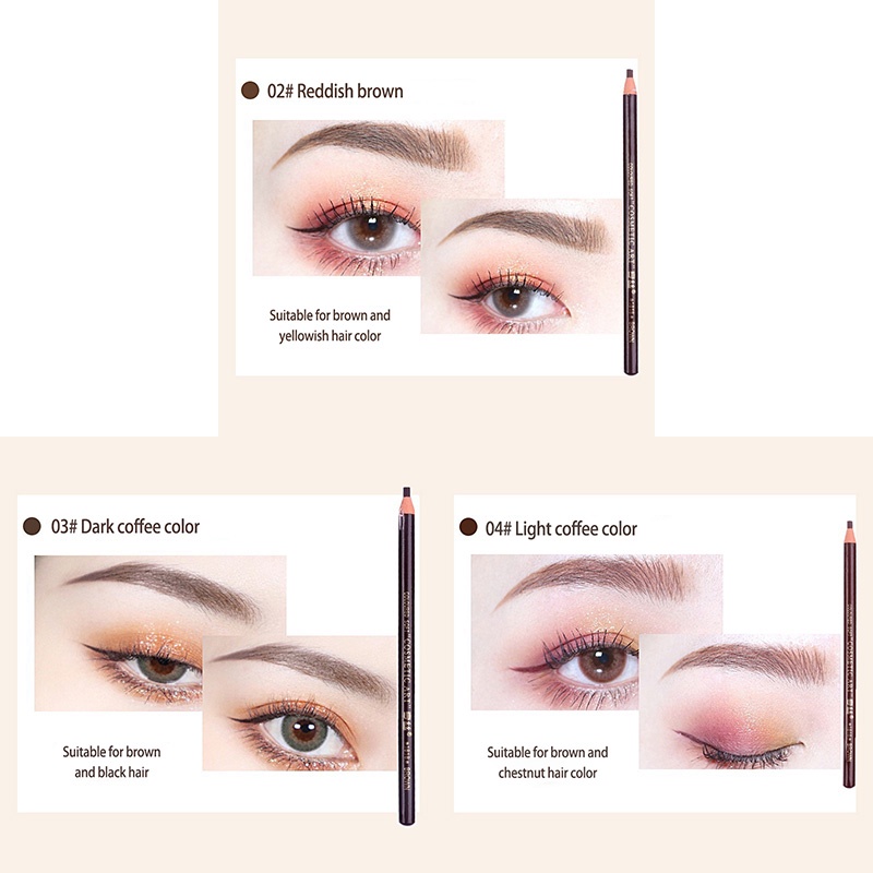 💌Bút chì xé kẻ lông mày tiện dụng 5 màu tùy chọn
