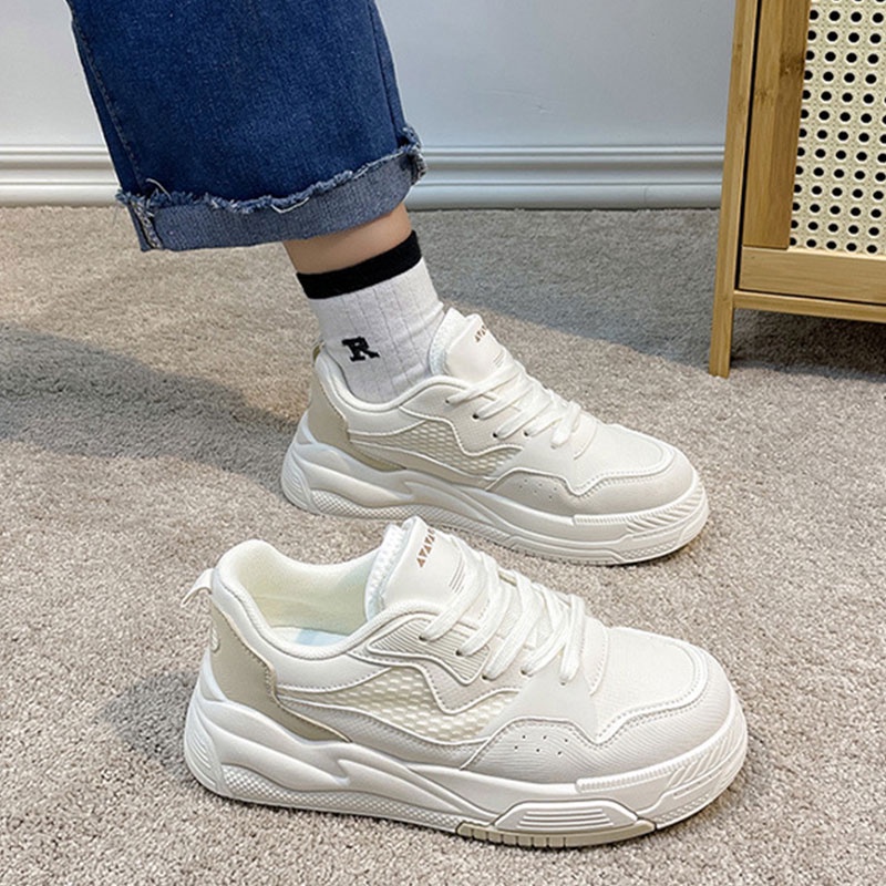Qiaoyiluo Giày Thể Thao Nữ Đế Dày Thời Trang Hàn
