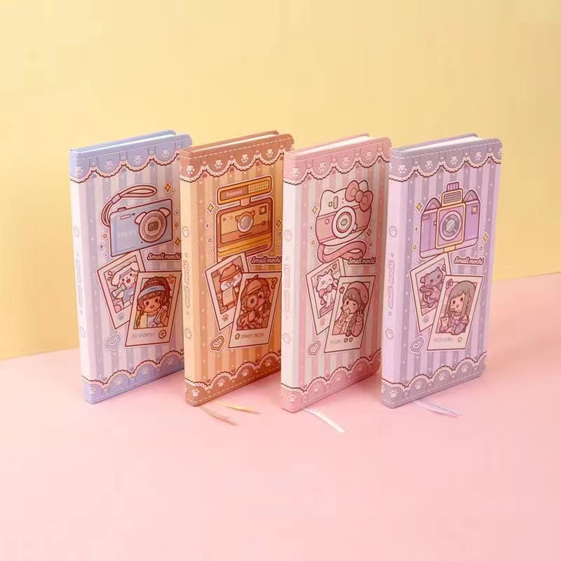 Small Mochi weeks A6 Lưới bên trong trang dễ thương máy tính xách tay