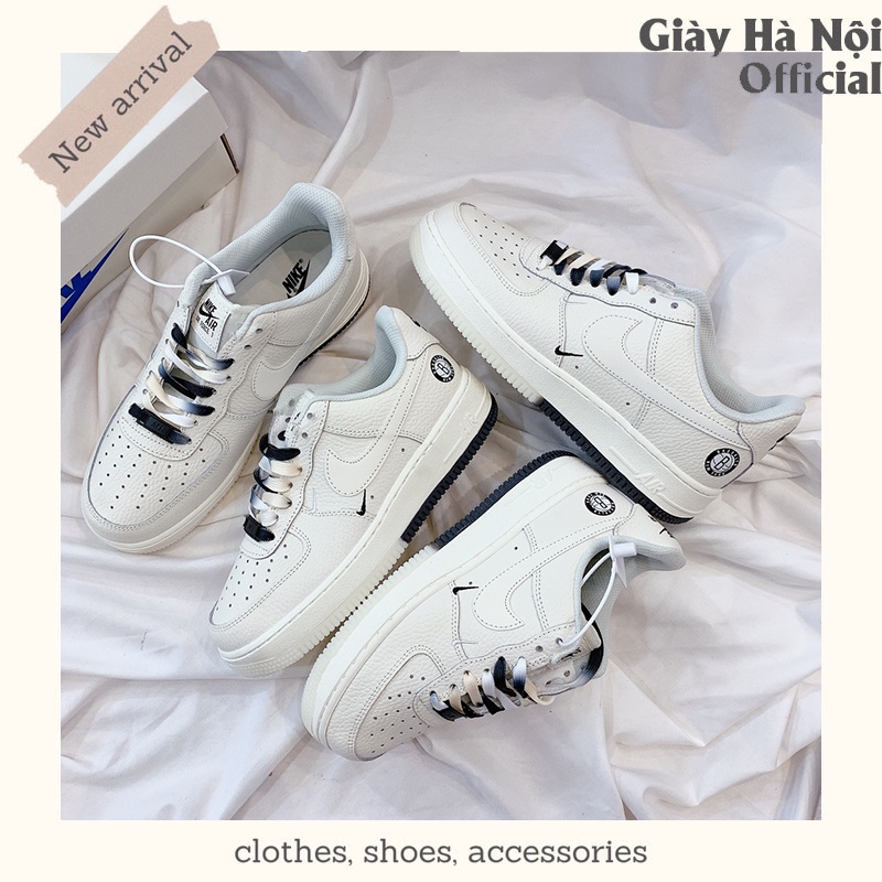 Giày_Nike AF1 Nam Nữ Thời Trang, Giày Air Force 1 Âm Dương Thời Trang Hàng Đẹp Full Box