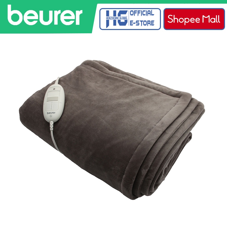 Chăn Điện Sưởi Ấm Beurer HD75 | Thương Hiệu Đức - Chất Liệu Sợi Lông Cừu An Toàn, Mềm Mại, Thân Thiện Với Làn Da