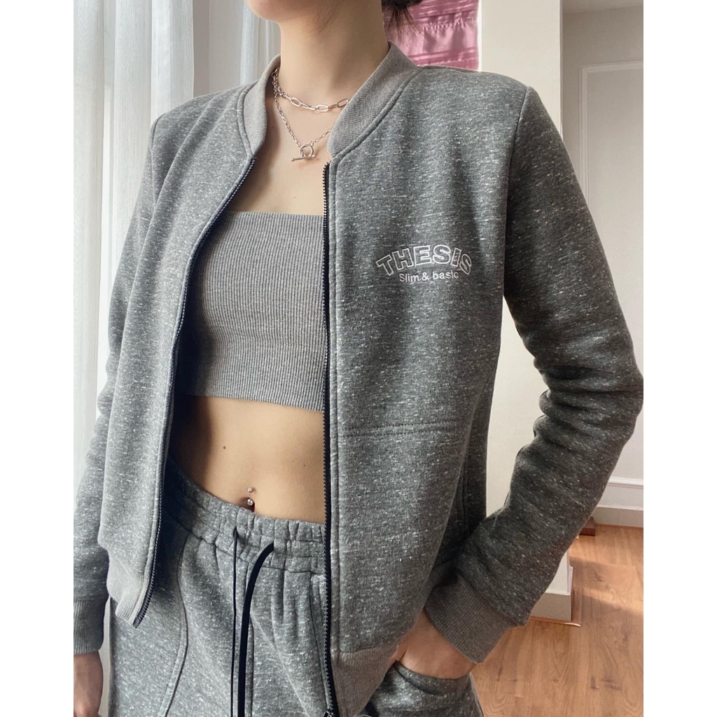 Spots Set - Set Nỉ Bông Quần Suông, Áo Bomber THESIS