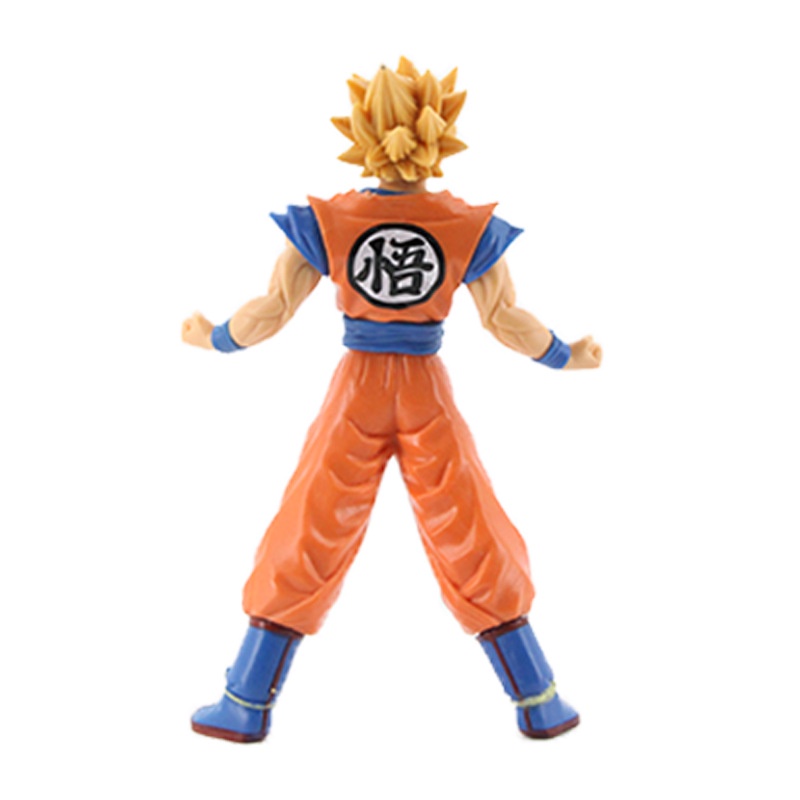 Mô hình Songoku SSJ2 quy môn phái tóc vàng Anime Dragon ball 754 d2 1-7