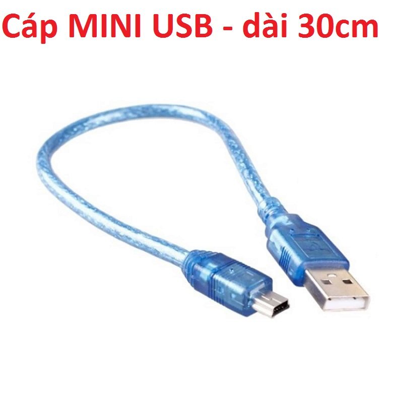 DÂY Cáp USB 2.0 Đầu cắm A sang Mini B 5 chân - DIY1046