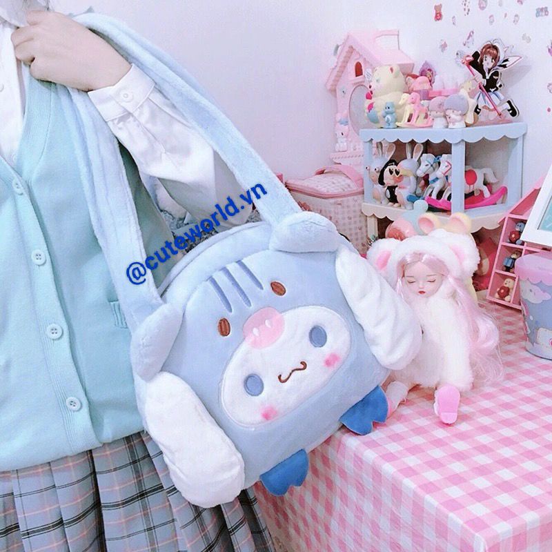 Túi đeo chéo - Túi xách Cinnamoroll Sanrio