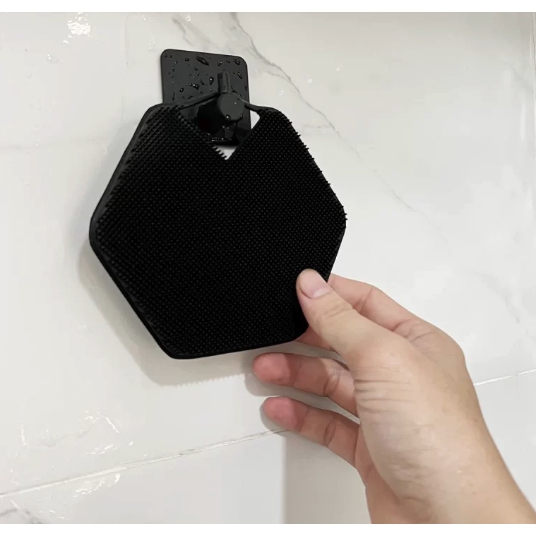 Bàn chải tắm Silicon Body Scrubber &amp; Hook