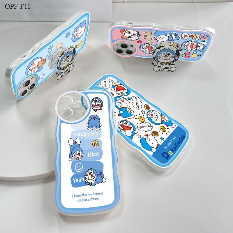 OPPO F11 F9 F7 F5 F1S Youth Pro Cho Ốp lưng điện thoại In Hình Doraemon