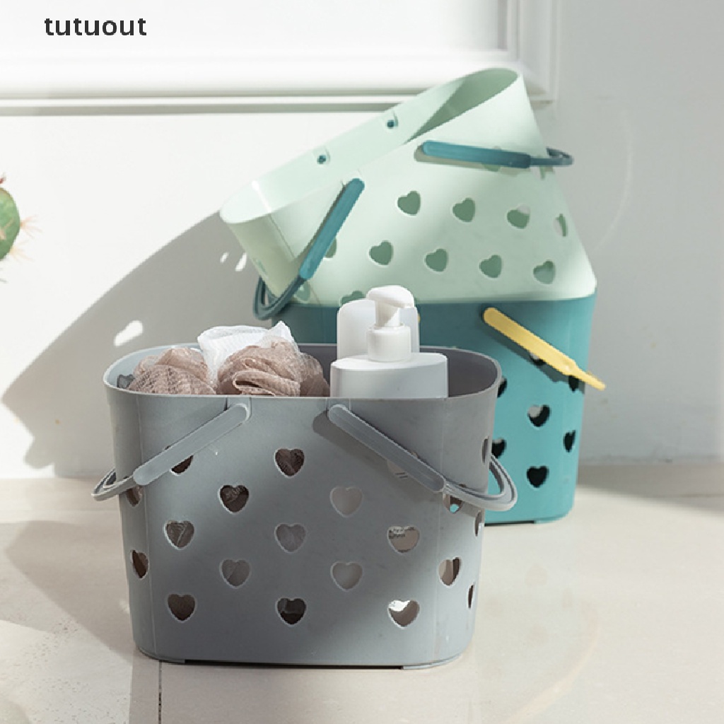 Giỏ Nhựa Đựng Dầu Gội / Sữa Tắm Có Tay Cầm Tiện Dụng