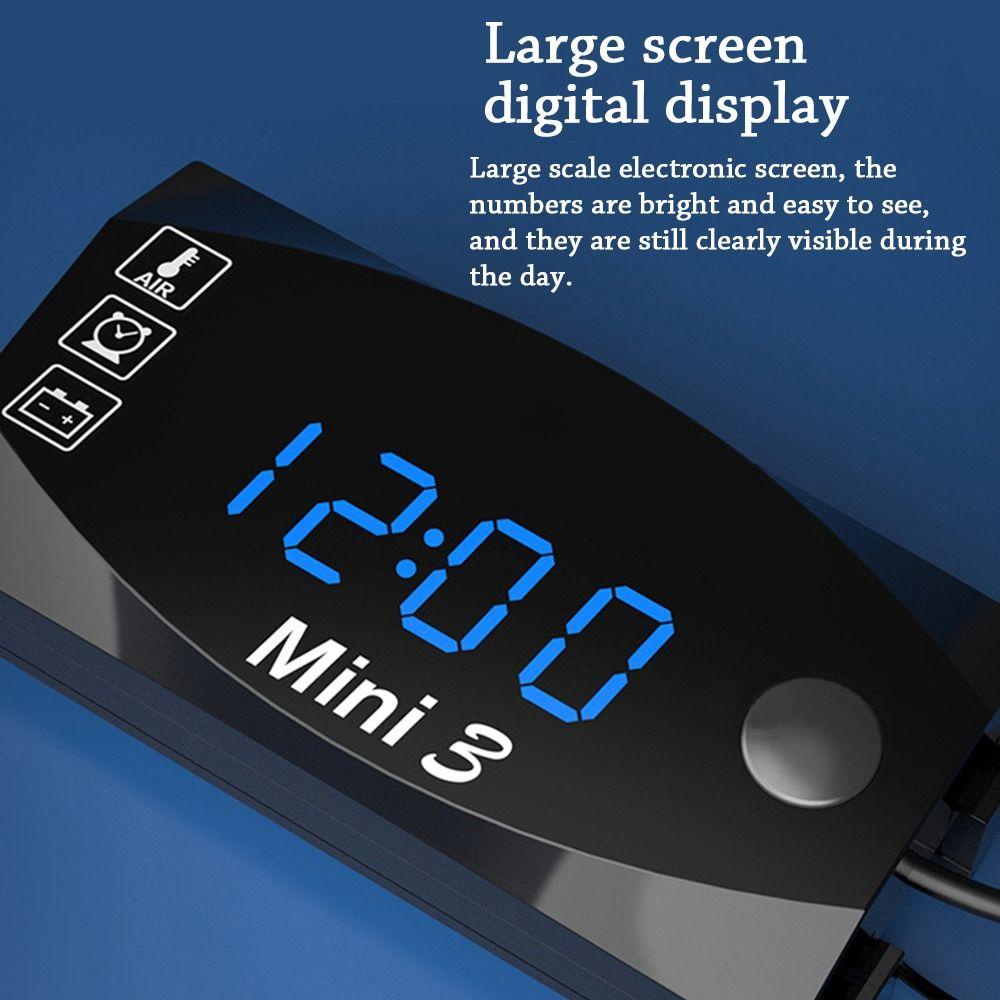 Đồng Hồ Kỹ Thuật Số Đo Thời Gian Chính Xác Cao 3 Trong 1 Chuyên Dụng Cho Xe Máy / Xe Hơi / Tàu