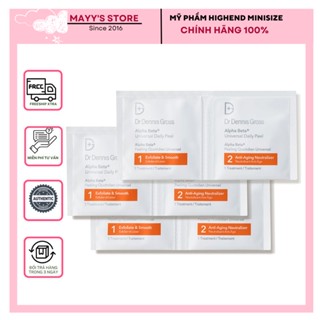 Set Peel Sinh Học Cho Da Nhạy Cảm Dr Dennis Gross Alpha Beta Universal