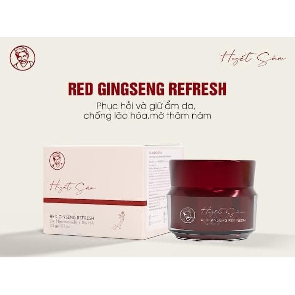 (Mẫu mới)- Kem Face Huyết Sâm Bà Lão - kem Luvis tổ yến mới Dưỡng Da trắng hồng.