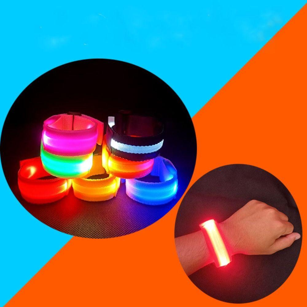 JONYE Băng Đeo Cánh Tay Phát Quang Điều Chỉnh Được Dùng Pin Khi Chạy Bộ Ban Đêm