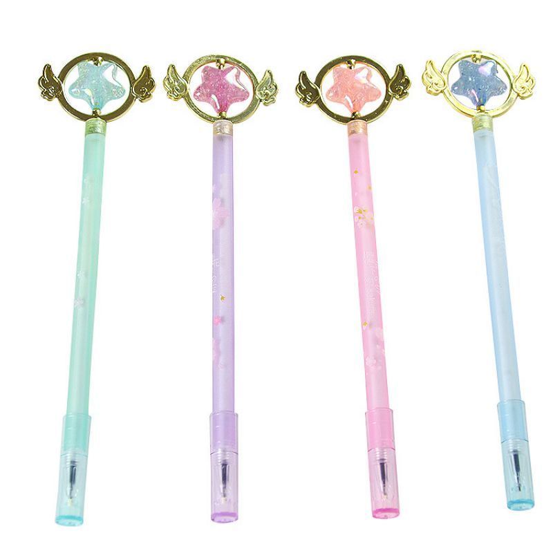 1 Cây Bút Mực Gel Pha Lê Thần Tiên Dành Cho Văn Phòng Phẩm