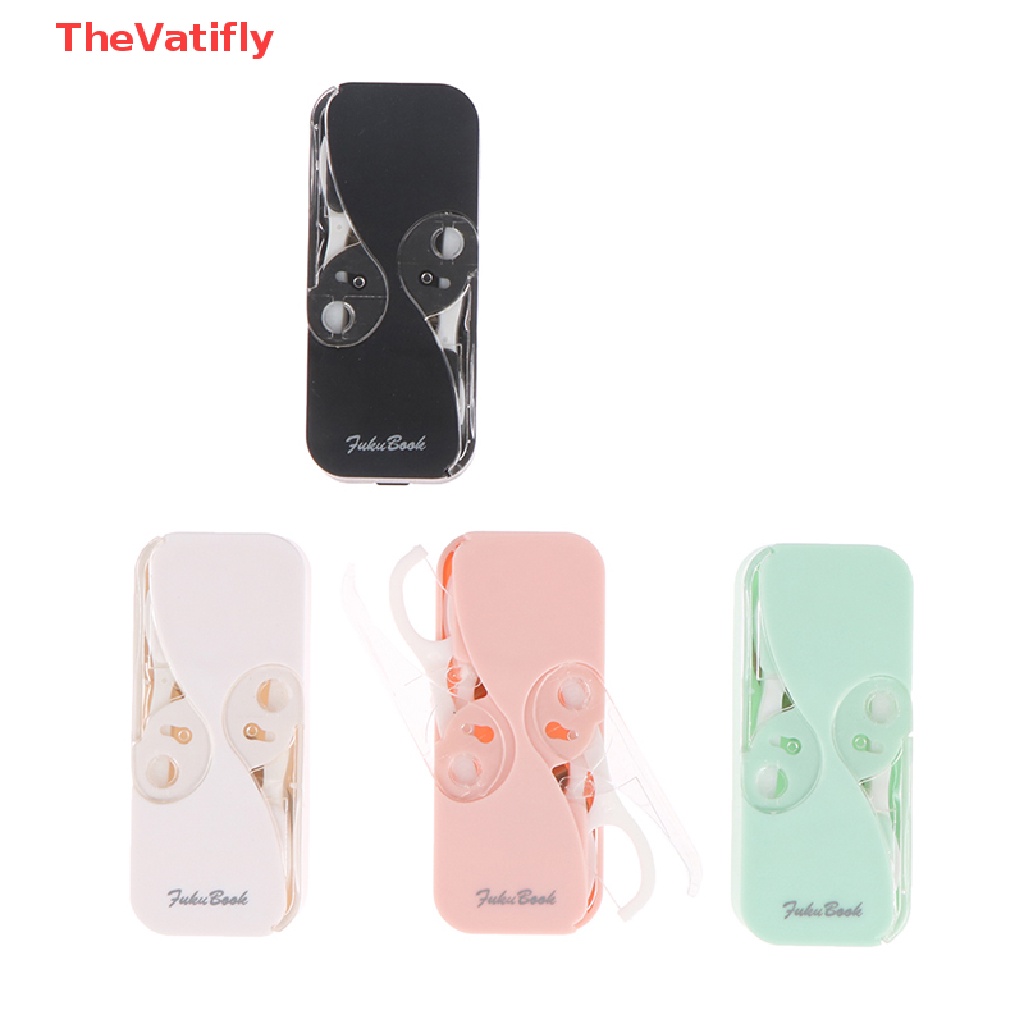 [TheVatifly] 12 Pcs Portable  Floss Stick Toothbrush Toothpicks Teeth Cleaning Tools HOT