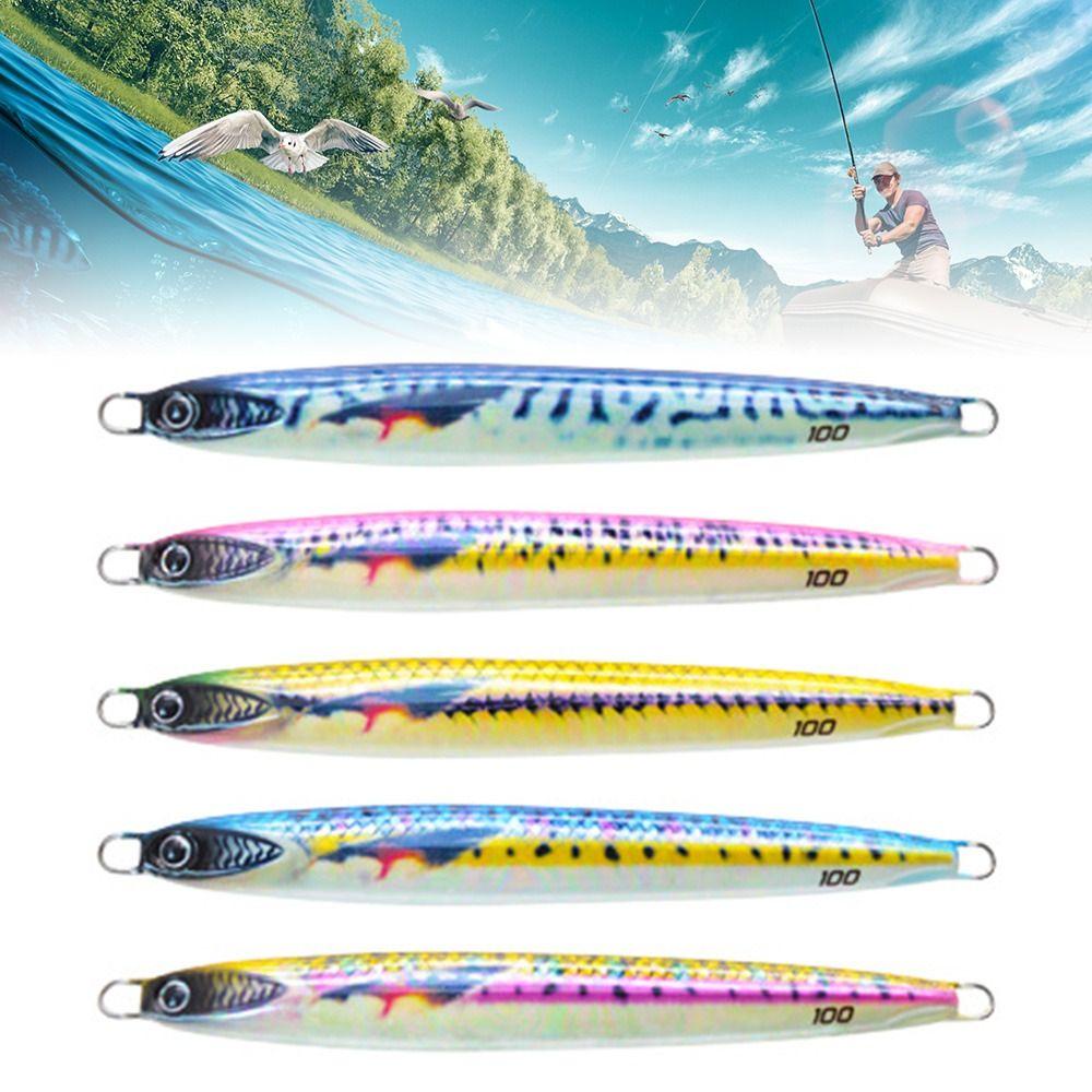 Mồi Câu Cá Giả Bằng Kim Loại In Hình 3d 60g 80g