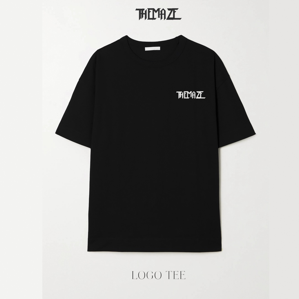 Maze logo tee Black