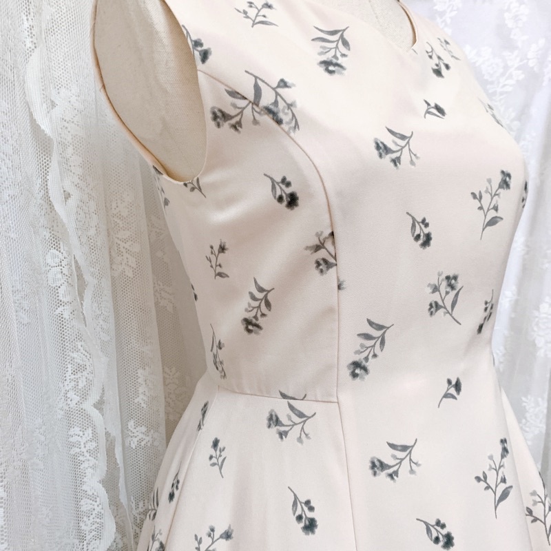 Đầm voan Nhật Glacier in hoa nhẹ nhàng ♥️