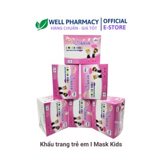 KHẨU TRANG TRẺ EM  4 LỚP KHÁNG KHUẨN HÀNG XUẤT KHẨU HỘP 50C
