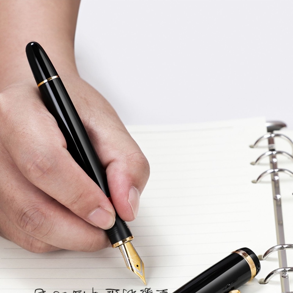 Bút Máy Penlab Jinhao X850 Ngòi Vừa Màu Vàng Kim Cho Ký Tên C7326