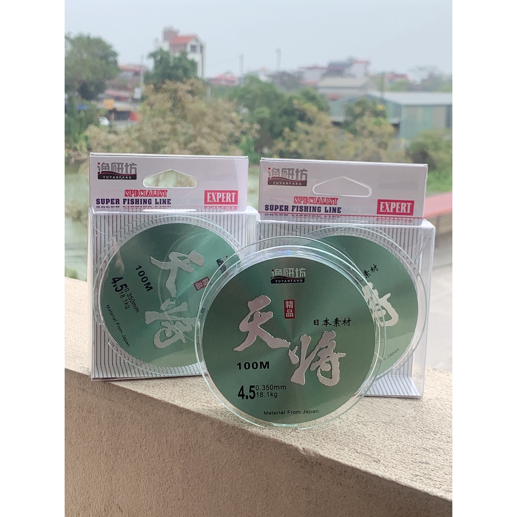 Dây Câu Cá Trục Mỡ Gà Cuộn 100m SUPER STRONG , Cước Câu Cá