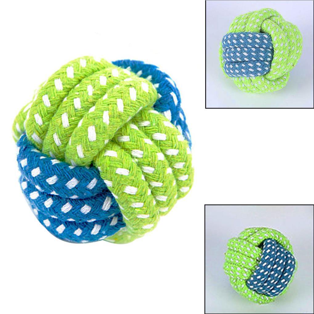 Đồ Chơi Bóng Gặm Chống Nước Chống Mài Mòn Thoáng Khí Kèm Dây Thừng Huấn Luyện Thú Cưng