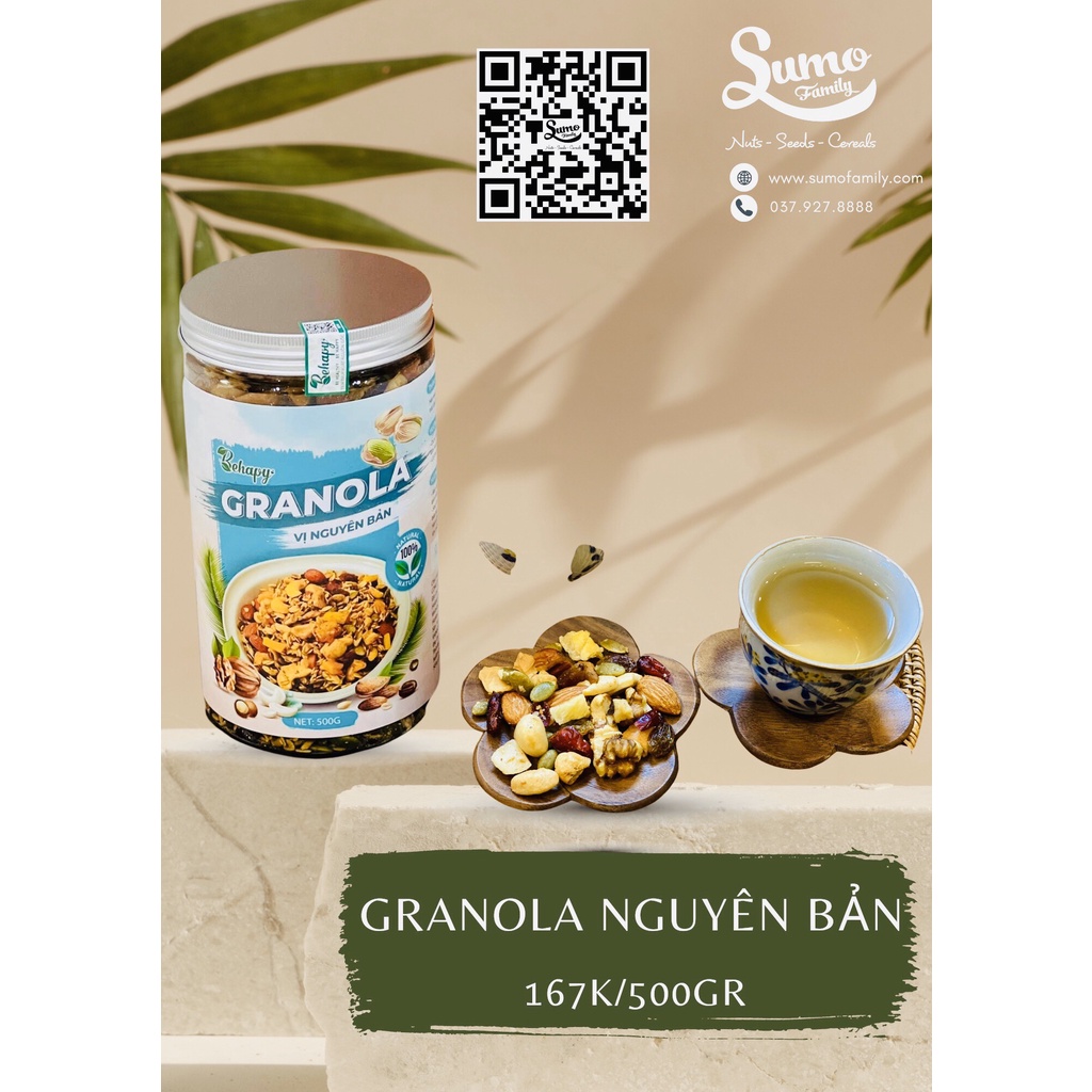 Granola vị truyền thống 500gr